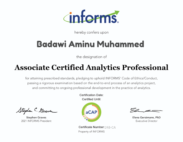 Certificate Thumbnail